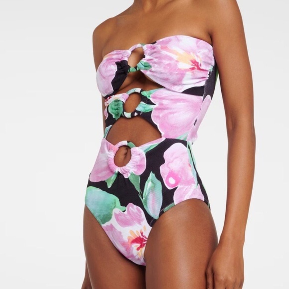 Alexandria Miro floral one piece swimsuit